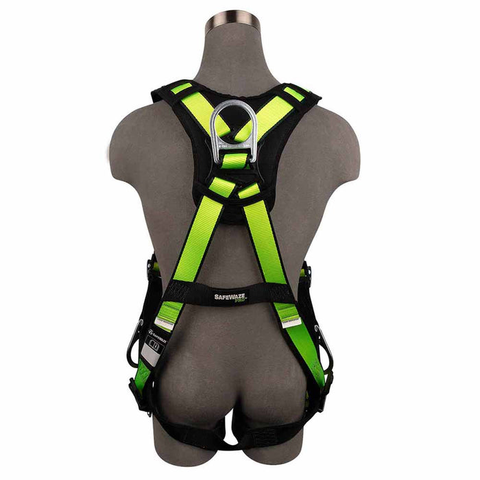 Safewaze 019-1066 PRO Full Body Harness: 3D, MB Chest, FD, TB Legs
