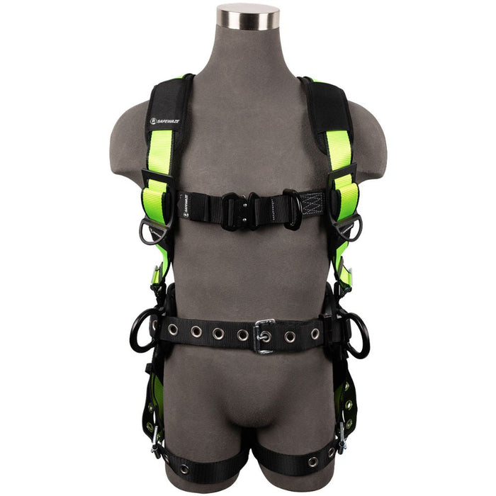 SafeWaze FS-377 Wind Energy 4 D-Ring Construction-Style Harness