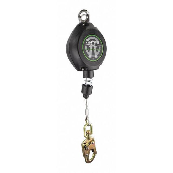 Safewaze FS-FSP1220-G 20' Cable Retractable With Snap Hook