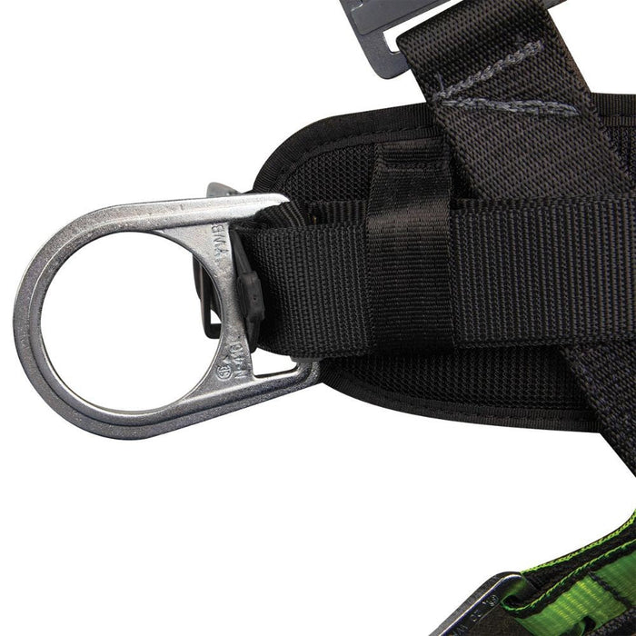 Safewaze FS-170 Construction Harness w/ Fixed Waist Pad