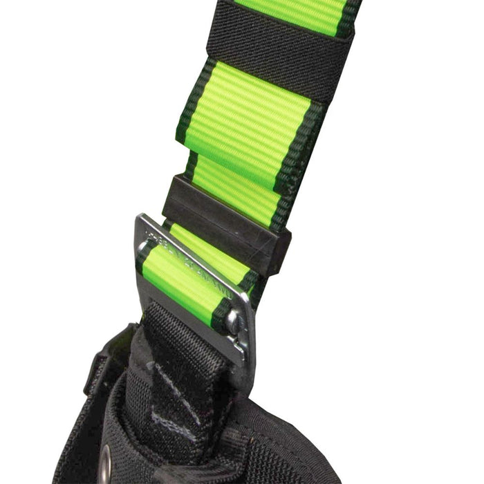 Safewaze FS-170 Construction Harness w/ Fixed Waist Pad