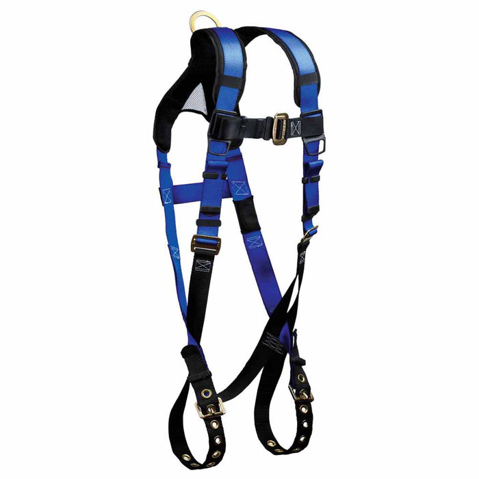 Falltech 7016B 1-D Ring, Tongue Buckle Legs And Mating Buckle Harness (Universal Fit S-L)
