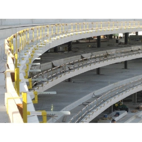 Guardian 15170 Parapet Clamp Guardrail (1 Bracket, 1 Post)