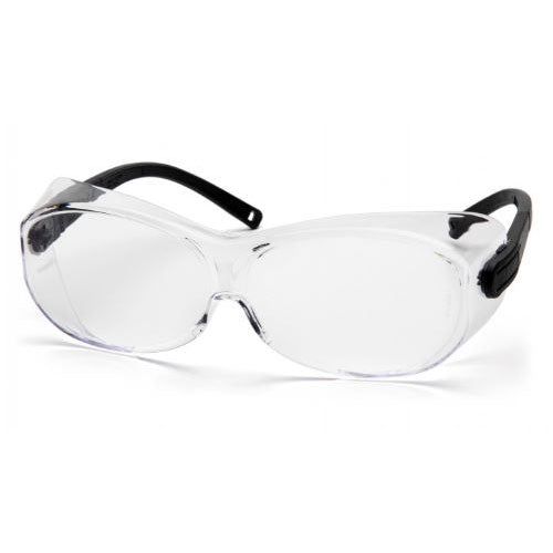 Pyramex S7510STJ Ots Xl Black Frame/Clear Lens