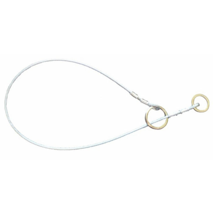 SafeWaze FS-830-C6 6' Coated Cable Cross-Arm Strap with Pass Through O-Rings