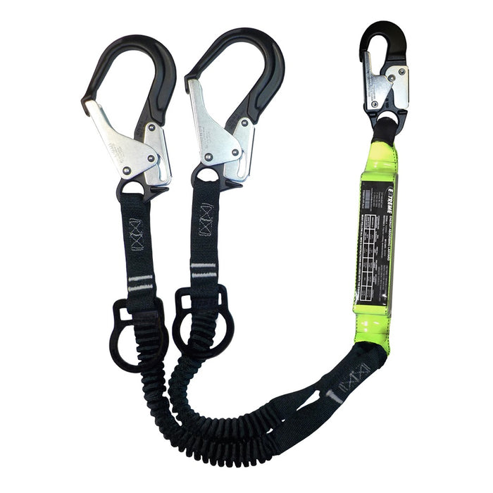 SafeWaze FS-88761-FF-ALU 6' Energy Absorbing Lanyard for a 12' Free Fall
