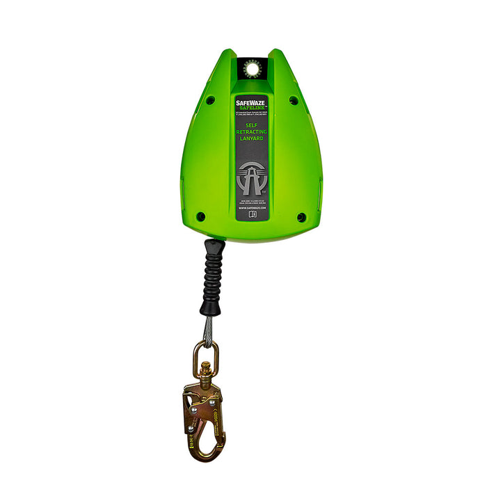 SafeWaze FS-EX2550-G-SL 50' Cable Retractable with Fall Indicator