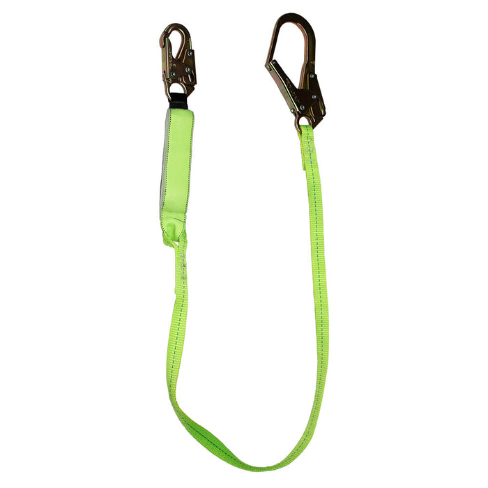 Safewaze FS565 6' Energy Absorbing Lanyard with Rebar Hook