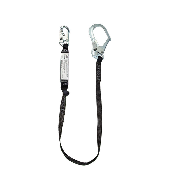 SafeWaze FS-88665-HW 6' Heavyweight Energy Absorbing lanyard with Rebar Hook