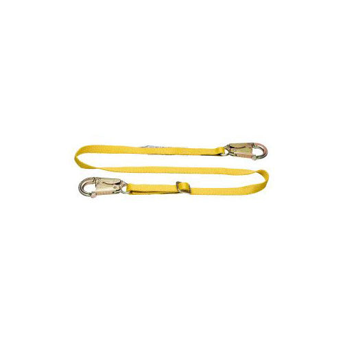 Werner C111506 6ft Web Positioning Adjustable Lanyard (1in Web, Snap Hook)