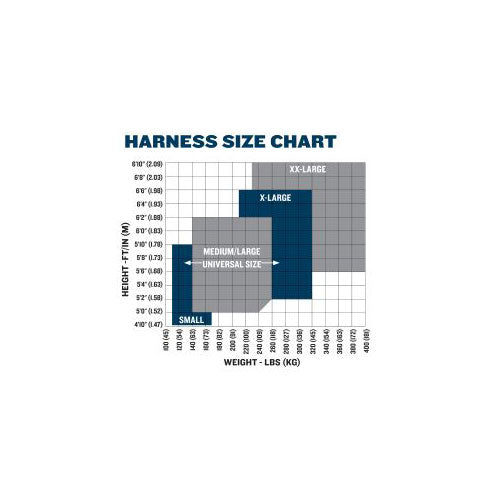 Werner H412002 BaseWear Standard (1 D Ring) Harness, Universal