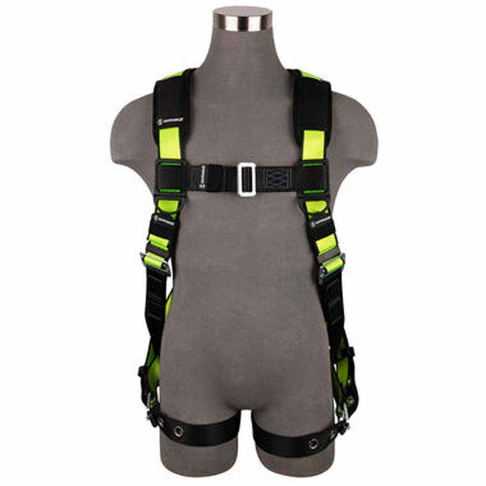 SafeWaze FS-185 Pro Full Body Harness, 1-d , Mb Chest , Tb Legs