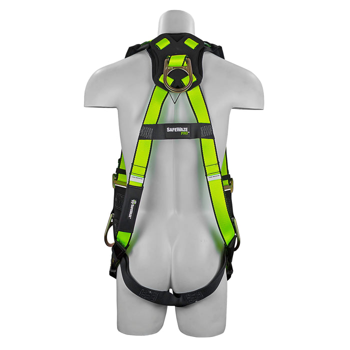 SafeWaze FS-285 3 D-Ring Harness w/ Grommet Leg Buckles