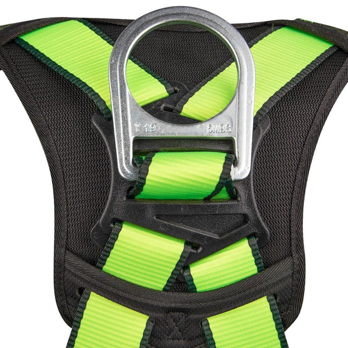 Safewaze FS-170 Construction Harness w/ Fixed Waist Pad