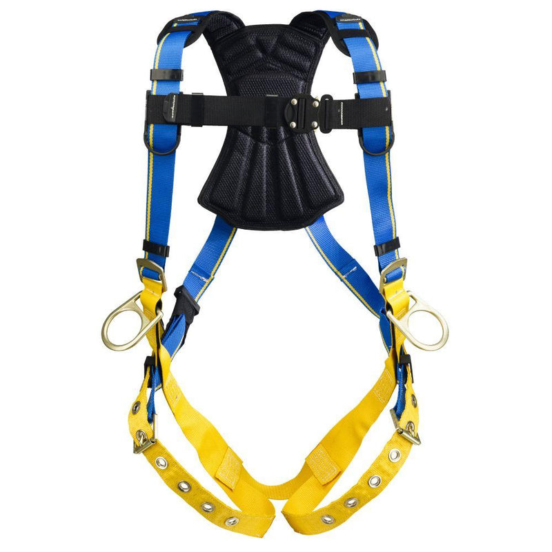 Werner Blue Armor 2000 Positioning (3 D-Rings) Harness Tongue Buckle Quick Connect