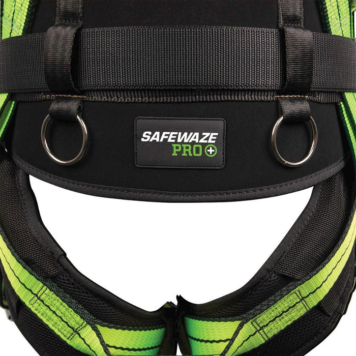 SafeWaze FS-FLEX360 3 D-Ring  Construction Harness w/ Grommet Leg Straps