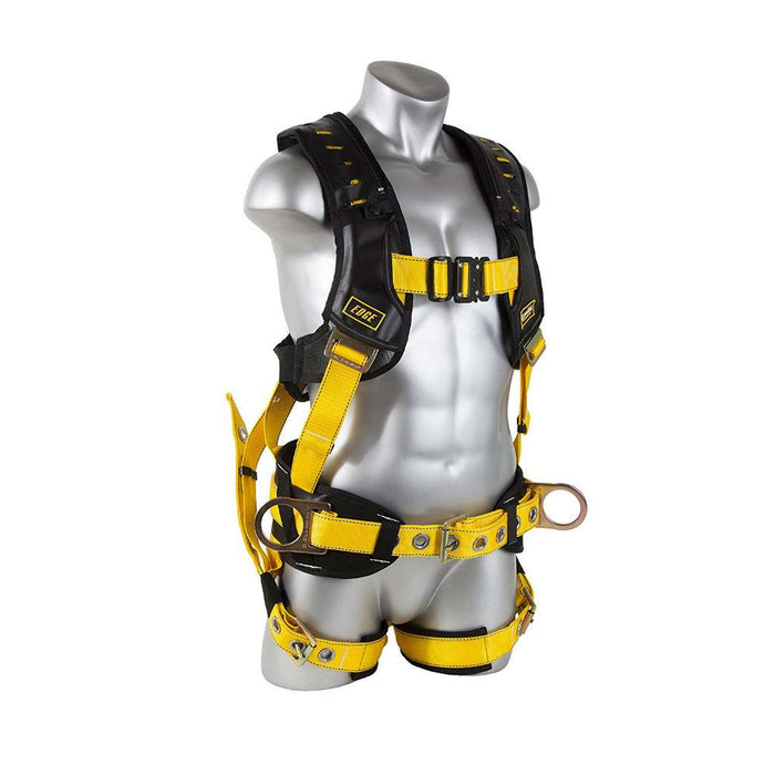 Guardian Construction Premium Edge Harness, Quick-Connect Chest, TB Waist/Legs