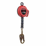 KStrong UFS310010 10 ft. Galvanized Steel Cable SRL with Snap Hook & Carabiner - 2