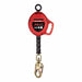 KStrong UFS310020(SS) 20 ft Stainless Steel Cable SRL with Snap Hook, Carabiner, Tagline