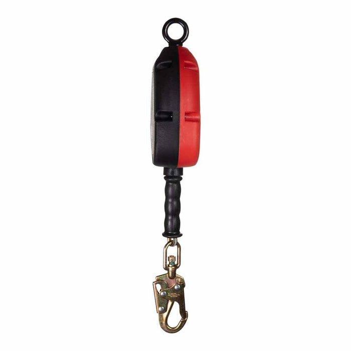 KStrong UFS310030 30 ft. Galvanized Steel Cable SRL with Snap Hook, Carabiner, Tagline - 3