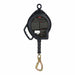 KStrong UFS310130 50 ft. Galvanized Steel Cable SRL with Swivel Locking Carabiner - 5