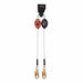 KStrong UFS310206LD Dual 8.5 ft Cable SRL with Swivel Snap Hooks for Leading Edge - 2