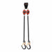 KStrong UFS316106LD BRUTE Backer LE Dual 8.5 ft. Cable SRL with Aluminum Rebar Hooks