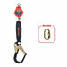 KStrong UFS356002 6 ft. Micron SRL with Rebar Hook & Carabiner, Fall Protection - 2