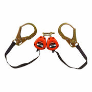KStrong UFS359206D Dual 9 ft. SRL Hi-Abrasion Webbing Rebar Hooks ANSI