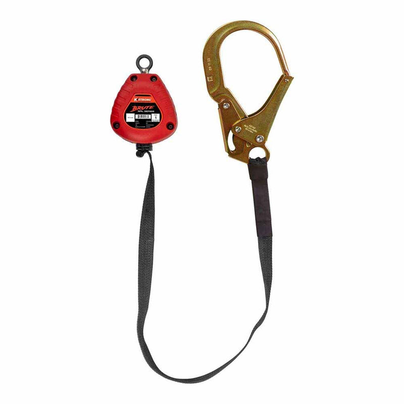 KStrong UFS359206 9 ft SRL Hi-Abrasion Webbing Rebar Hook Dorsal Connector ANSI