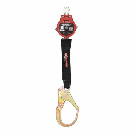 KStrong UFS394006 6 ft Arc Flash SRL Steel Rebar Hook Harness Connector ANSI
