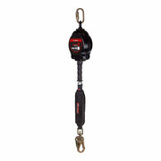 KStrong UFS480025L 25 ft Aluminum Cable SRL, Swivel Snap Hook, Carabiner, LE Rated - 3