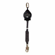 KStrong UFS480025L 25 ft Aluminum Cable SRL, Swivel Snap Hook, Carabiner, LE Rated - 4
