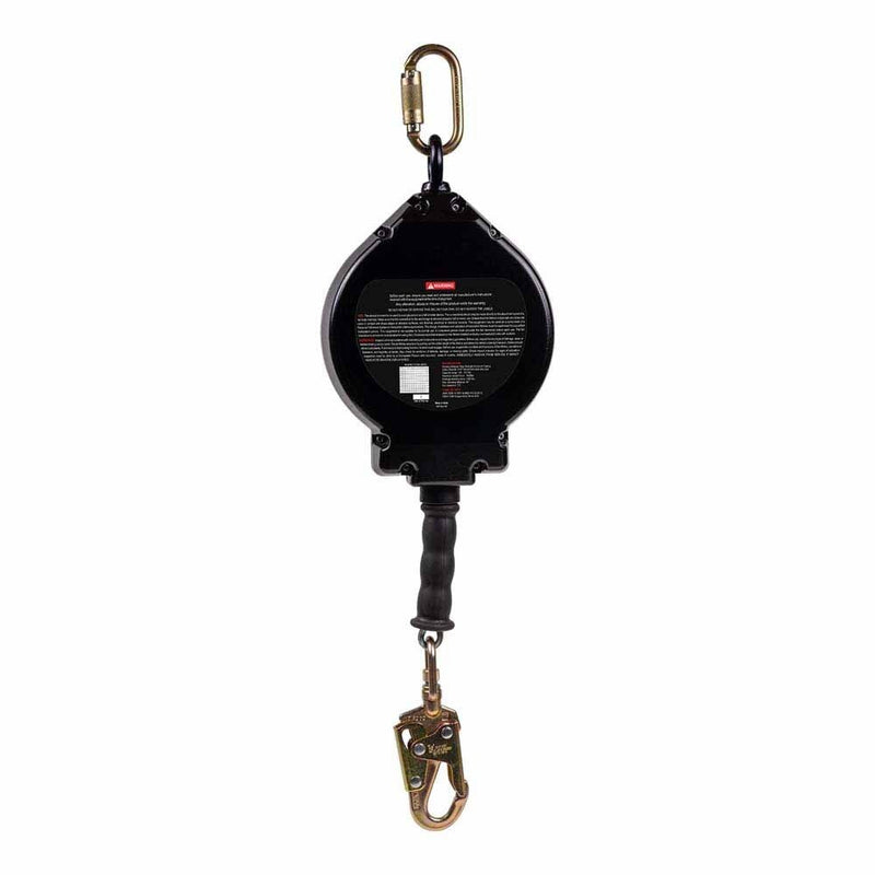 KStrong UFS480050 50 ft Aluminum Cable SRL with Snap Hook & Carabiner - 4