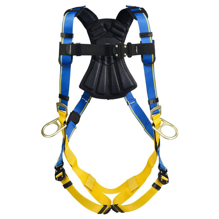 Werner Blue Armor 2000 Positioning (3 D-Rings) Harness Tongue Buckle Quick Connect