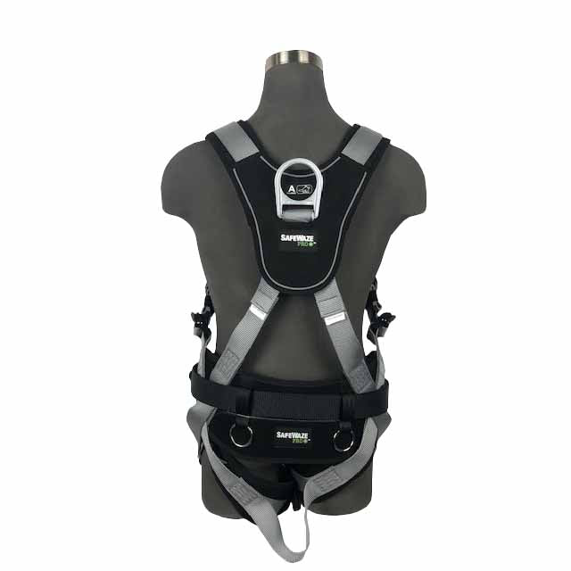 Safewaze (PCS) Construction Harness 3D Steel, Alu Quick-Connect Chest, Alu Quick-Connect Legs & Sub Pelvic Cover