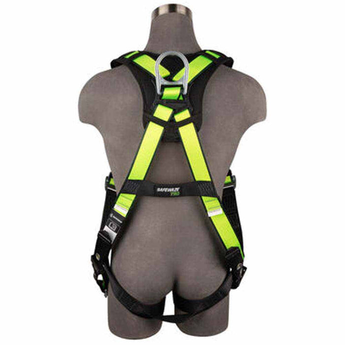 SafeWaze FS-185 Pro Full Body Harness, 1-d , Mb Chest , Tb Legs