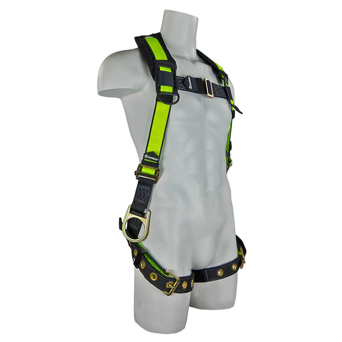 SafeWaze FS-285 3 D-Ring Harness w/ Grommet Leg Buckles