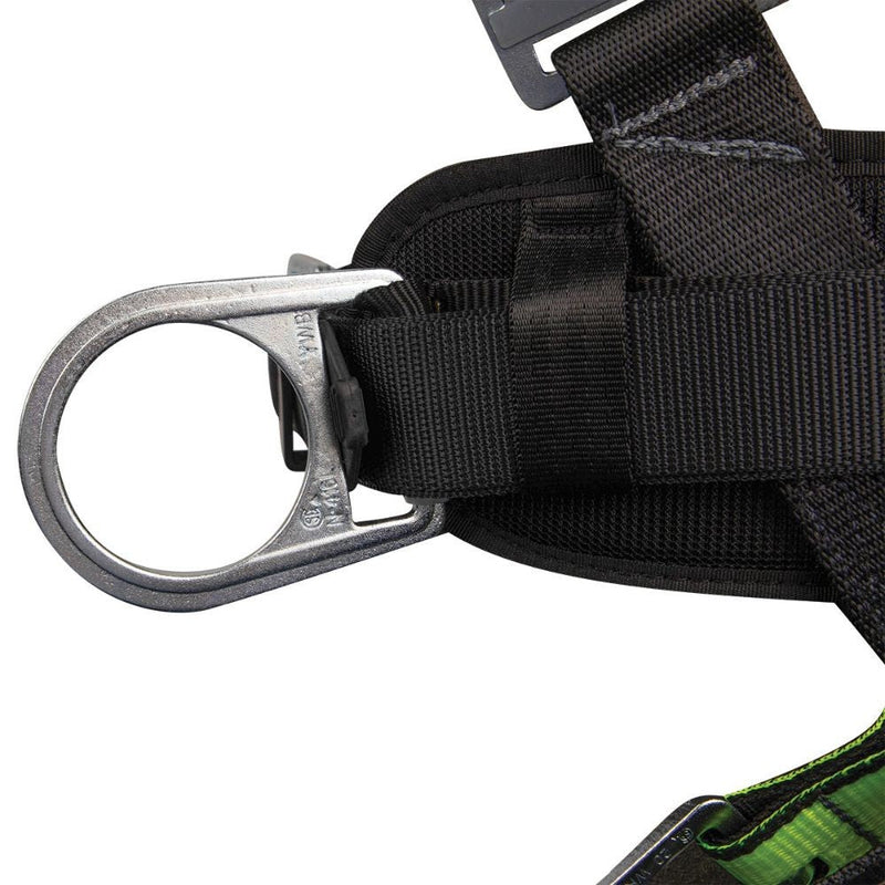Safewaze FS-170 Construction Harness w/ Fixed Waist Pad