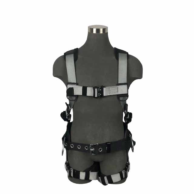 Safewaze (PCS) Construction Harness 3D Steel, Alu Quick-Connect Chest, Alu Quick-Connect Legs & Sub Pelvic Cover