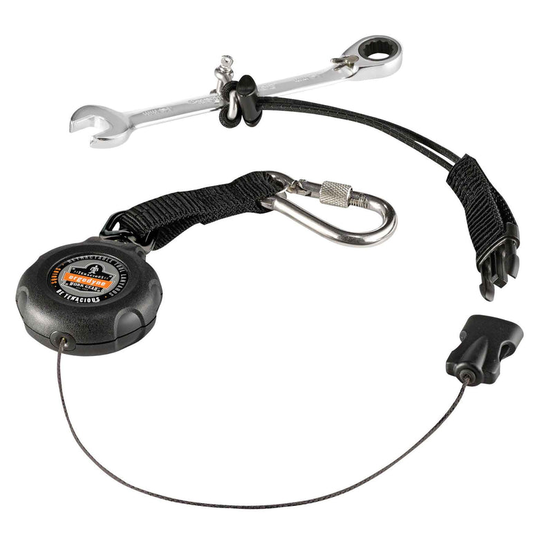 Ergodyne 19301 OAH 3001 Retractable Single Carabiner w Loop End - 2lbs