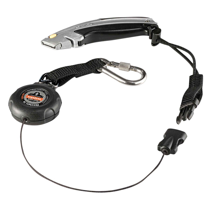 Ergodyne 19301 OAH 3001 Retractable Single Carabiner w Loop End - 2lbs