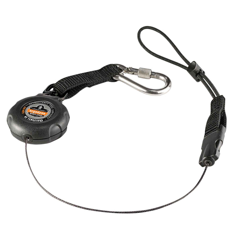 Ergodyne 19301 OAH 3001 Retractable Single Carabiner w Loop End - 2lbs
