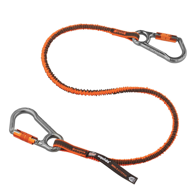Ergodyne 19828 OAH 3118F(x) Tool Lanyard Dual Locking Carabiner - 15lbs