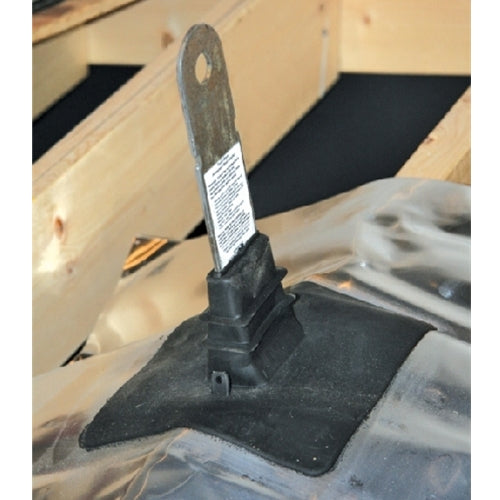 Guardian 00442 T-T Boss - Black Kit With Anchor, Flashing, Fasteners and Cap