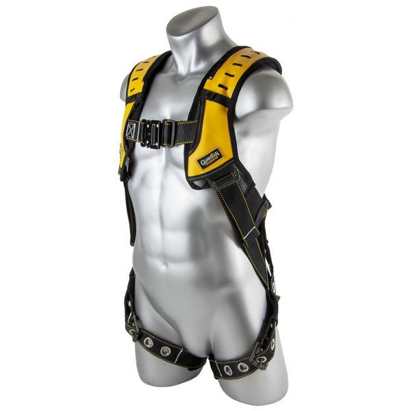 Guardian Series 3 Full-Body Harness w/ Waist Pad, Quick-Connect