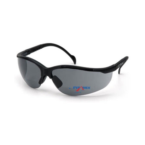 Pyramex SB1820R25 Gray +2.5 Lens V2 Reader Glasses