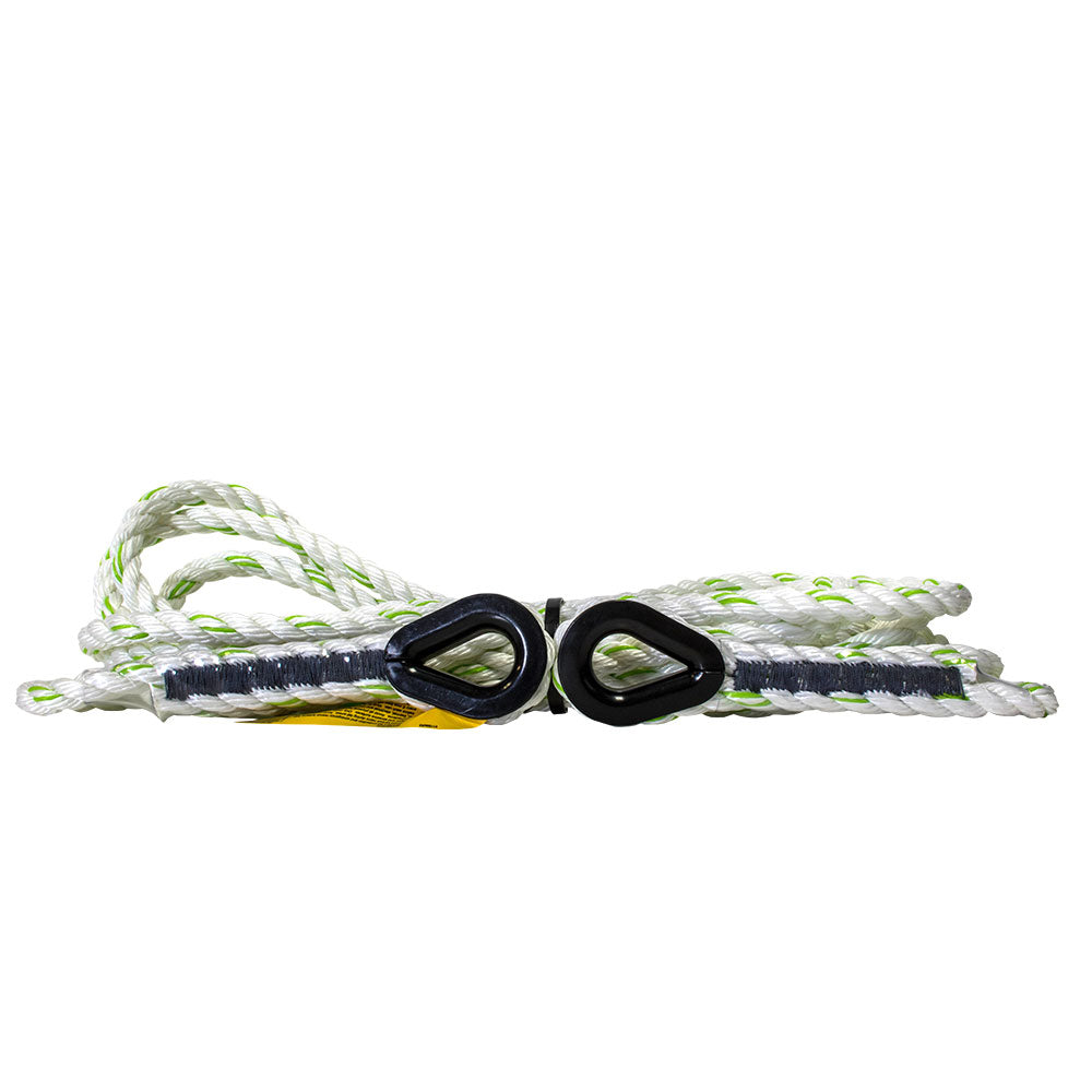 Safewaze FS-700-30-TT 30' Rope Lifeline with Thimbled Ends — Fall ...