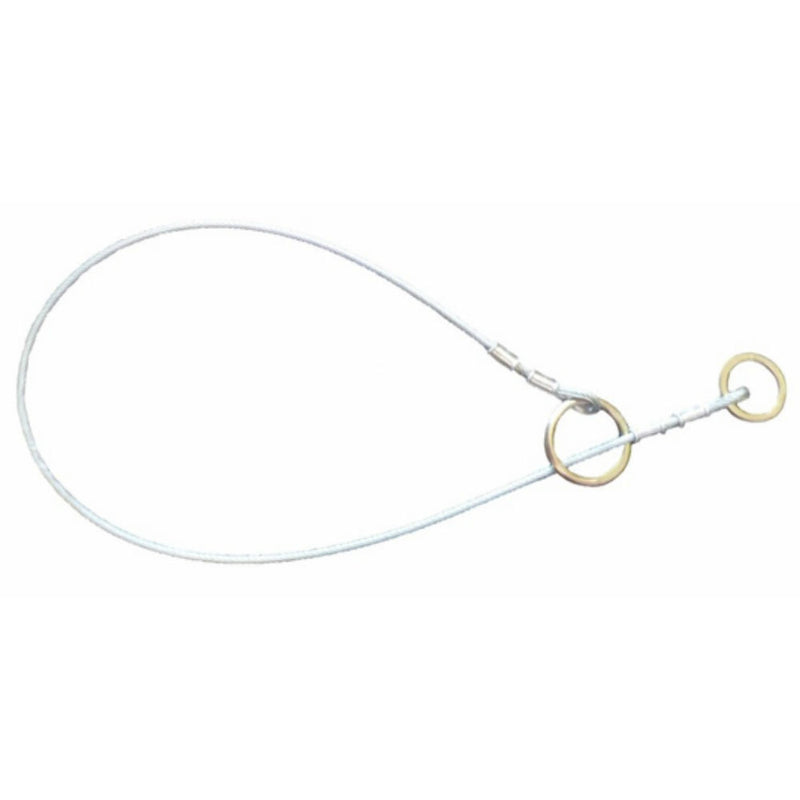 SafeWaze FS-830-C6 6' Coated Cable Cross-Arm Strap with Pass Through O-Rings