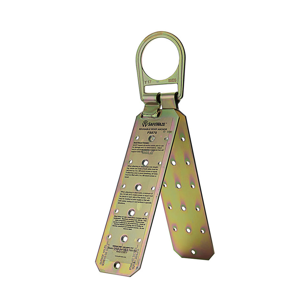 Safewaze FS870 Reusable Roof Anchor — Fall Protection Depot